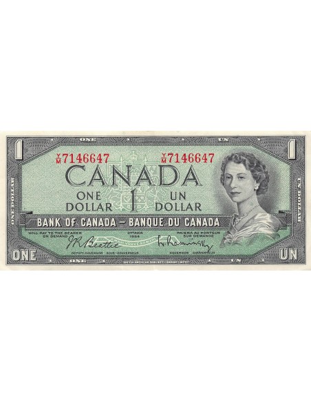 Canada 1 dollar 1954