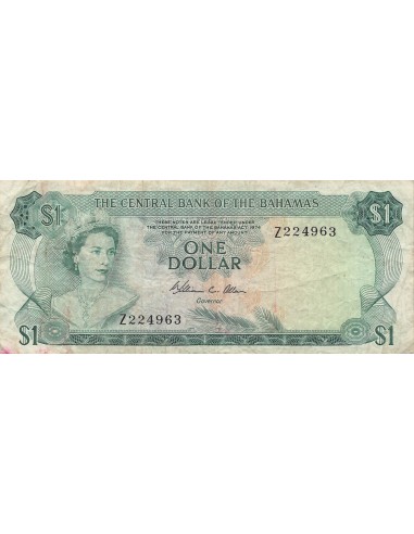 Bahamas 1 dollar 1974
