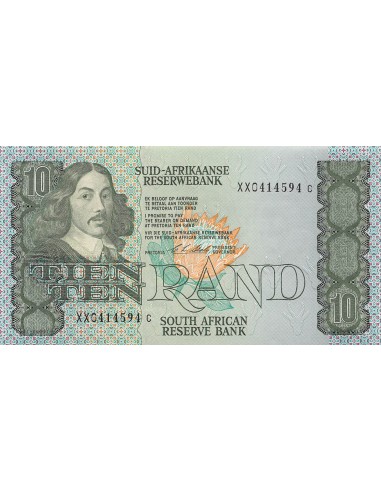 Afrique du Sud Jan Van Riebeeck 10 rand 1990