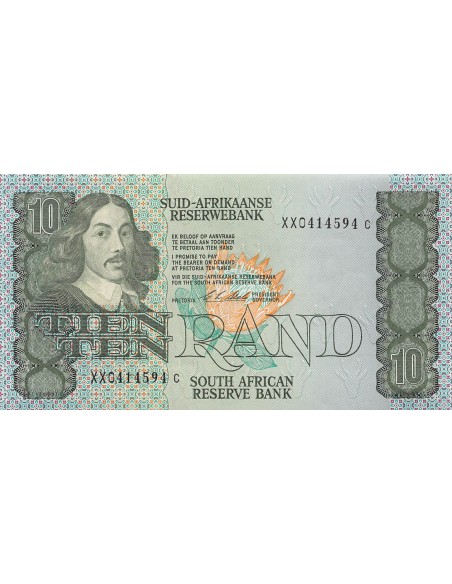 Afrique du Sud Jan Van Riebeeck 10 rand 1990