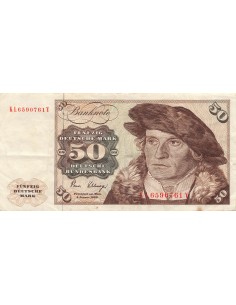 Allemagne (RFA) 50 mark 1980