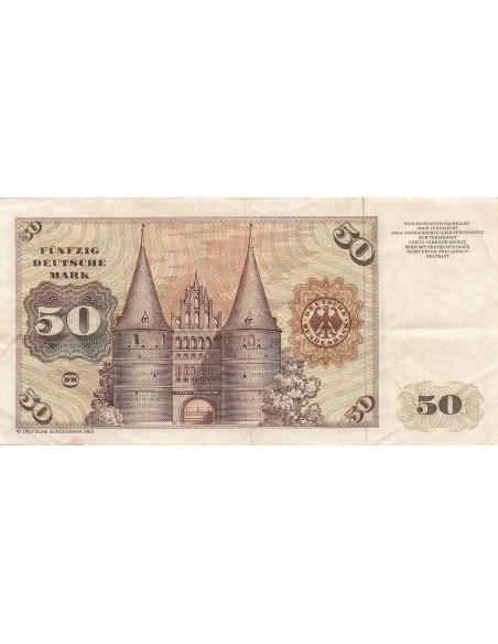 Allemagne (RFA) 50 mark 1980