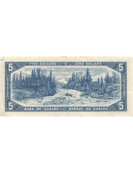 Canada 5 dollars 1954