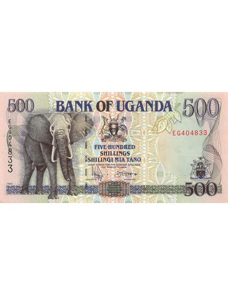 Ouganda 500 shillings 1996