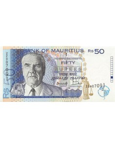 Ile Maurice 50 rupees 1998
