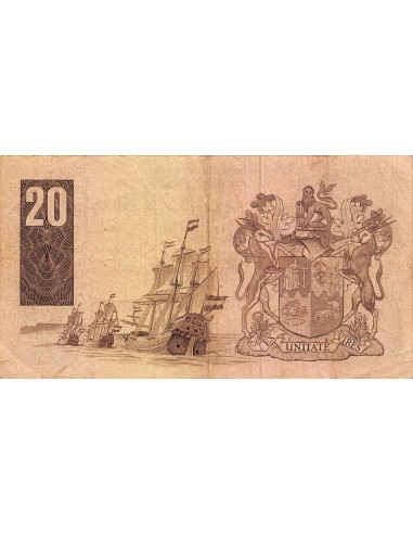 Afrique du Sud Jan Van Riebeeck 20 rand 1984
