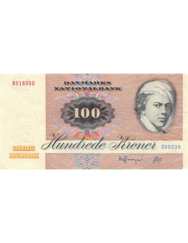Danemark 100 kroner 1990