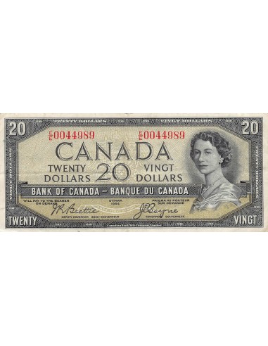 Canada 20 dollars 1954