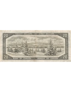 Canada 20 dollars 1954 2