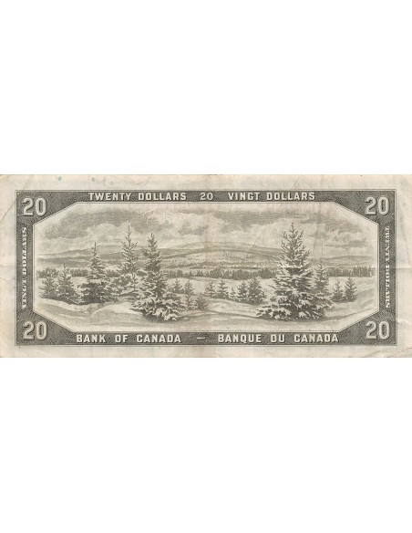 Canada 20 dollars 1954
