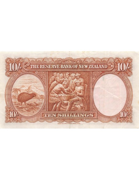 explorateur britannique 10 shillings 1956