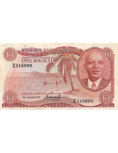 Malawi 1 kwacha 1975