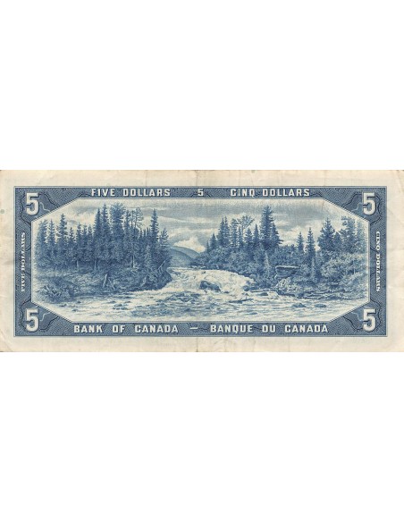 Canada 5 dollars 1954