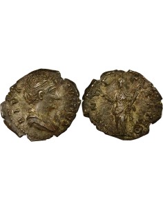 Rome Empire Faustine Mère Cérès 1 denier Argent 147-150 R Rome