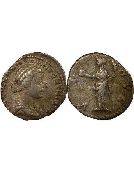 Rome Empire Lucille Vénus 1 denier Argent 164-166 R Rome