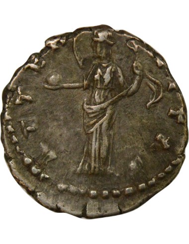 Rome Empire Faustine Mère Urania 1 denier Argent 147-150 R Rome