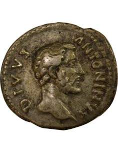 Rome Empire Antonin le Pieux Aigle 1 denier Argent 161 R Rome 2