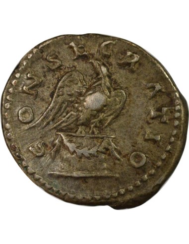 Rome Empire Antonin le Pieux Aigle 1 denier Argent 161 R Rome