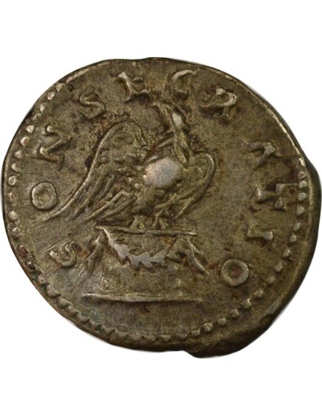 Rome Empire Antonin le Pieux Aigle 1 denier Argent 161 R Rome