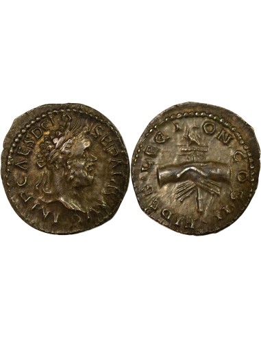 Rome Empire Clodius Albinus Légion 1 denier Billon 196-197 D Lyon