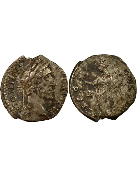 Rome Empire Antonin le Pieux Liberalitas debout 1 denier Argent 145 R Rome