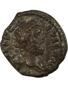 Rome Empire Clodius Albinus Génie 1 denier Billon 196-197 D Lyon 2