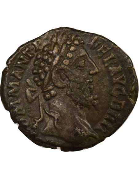 Rome Empire Commode Mars debout 1 denier Argent 189 R Rome