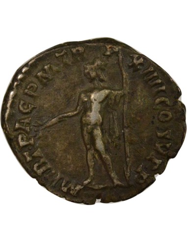 Rome Empire Commode Mars debout 1 denier Argent 189 R Rome