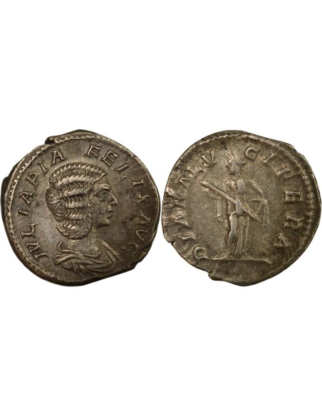 Rome Empire Julia Domna Diane 1 denier Billon 214 R Rome