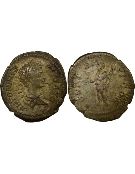 Rome Empire Caracalla Rome Nicéphore 1 denier Argent 203 R Rome