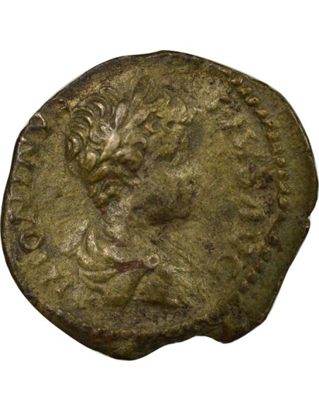 Rome Empire Caracalla Galère 1 denier Argent 202 R Rome