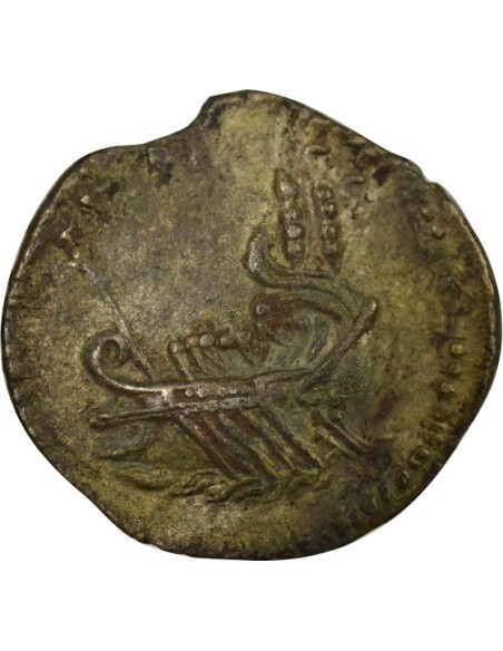 Rome Empire Caracalla Galère 1 denier Argent 202 R Rome