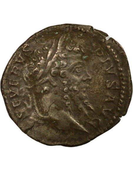Rome Empire Septime Sévère L'Afrique 1 denier Argent 207 R Rome