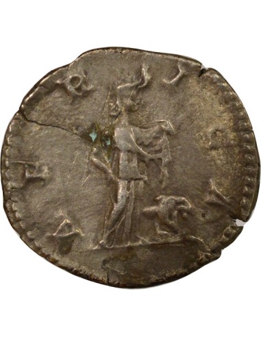 Rome Empire Septime Sévère L'Afrique 1 denier Argent 207 R Rome