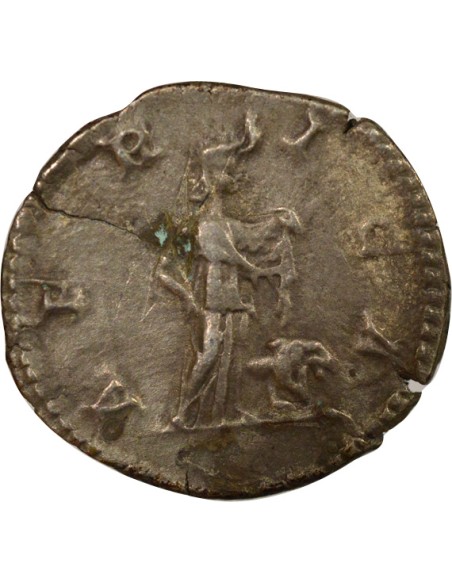 Rome Empire Septime Sévère L'Afrique 1 denier Argent 207 R Rome