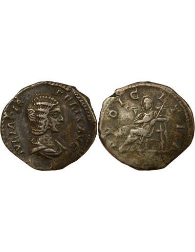 Rome Empire Julia Domna Pudicitia 1 denier Argent 211 R Rome