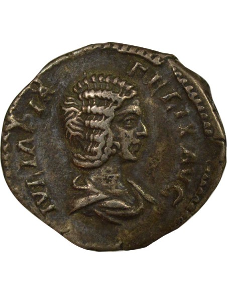Rome Empire Julia Domna Pudicitia 1 denier Argent 211 R Rome