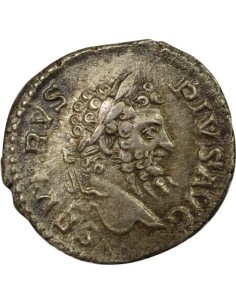 Rome Empire Septime Sévère Neptune 1 denier Argent 209 R Rome 2