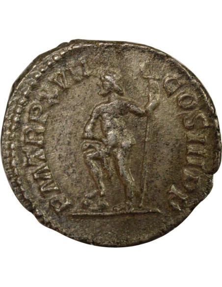 Rome Empire Septime Sévère Neptune 1 denier Argent 209 R Rome