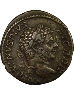 Rome Empire Caracalla Providentia 1 denier Billon 213 R Rome 2