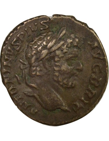 Rome Empire Caracalla Virtus 1 denier Argent 210 R Rome