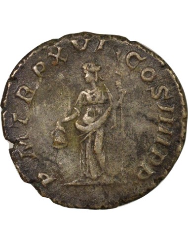 Rome Empire Caracalla Virtus 1 denier Argent 210 R Rome