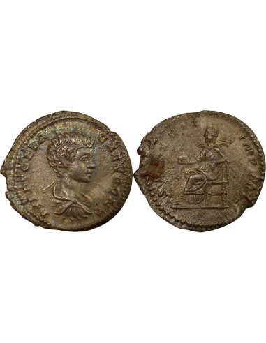 Rome Empire Geta Securitas 1 denier Argent 202 R Rome