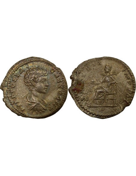 Rome Empire Geta Securitas 1 denier Argent 202 R Rome