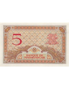 Madagascar 5 francs 1937 2