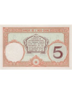 Nle Calédonie 5 francs 1926 2