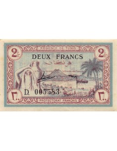 Tunisie 2 francs 1943