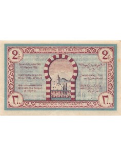 Tunisie 2 francs 1943 2