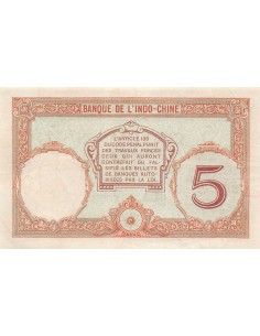 Nle Calédonie 5 francs 1926 2