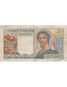 Nle Calédonie 20 francs 1951 2